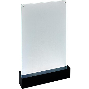 SIGEL présentoir de table LED 'luminous', acrylique, A4