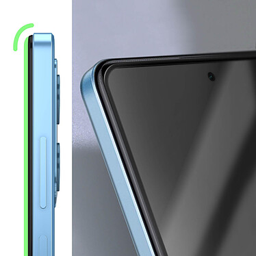 Acheter Avizar Verre Trempé pour Xiaomi Redmi Note 12 Pro et Note 12 Pro Plus Dureté 9H Bords Biseautés 5D Adhésion Totale  Noir