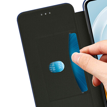 Avizar Housse pour Xiaomi Poco M5 Porte-carte Support Vidéo Découpe caméra  Bleu pas cher