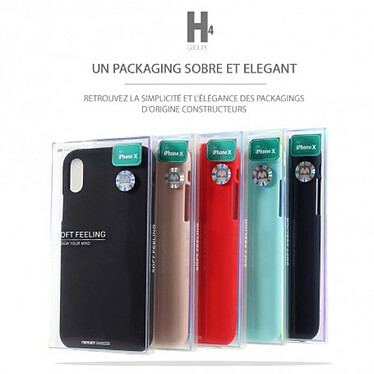 Acheter Jaym Coque pour Samsung Galaxy A03 4G Premium Soft Feeling Bleu