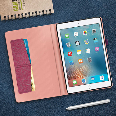 Acheter Avizar Housse Porte-cartes Rose p. iPad 5 / iPad 6 / iPad Air