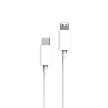 Myway Câble Lightning vers USB-C Charge 60W et Synchronisation 3m Blanc