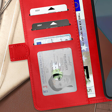 Avis Avizar Étui pour Xiaomi Redmi Note 13 Pro 5GPorte-carte Support Vidéo  Rouge