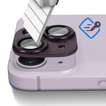 Avis Avizar Film Caméra pour iPhone 14 et 14 Plus Verre Trempé + Alliage d'Aluminium  Violet