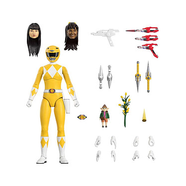 Power Rangers Mighty Morphin - Figurine Ultimates Yellow Ranger 18 cm