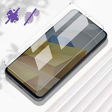Acheter Avizar Verre Trempé pour Xiaomi Poco M5 Dureté 9H Anti-rayures Anti-traces  transparent