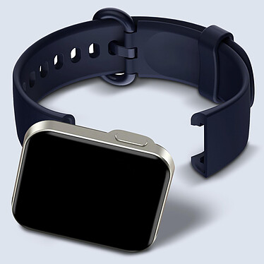 Avis Avizar Bracelet Sport pour Xiaomi Redmi Watch et Mi Watch Lite Silicone Soft-touch Bleu Nuit