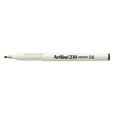 ARTLINE Stylo Feutre '210' permanent indélébile pointe 0,6 mm noir x 12
