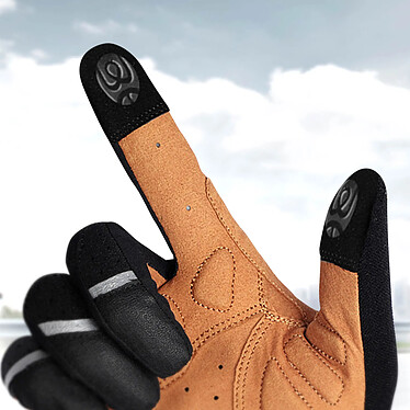 Avis Avizar Gants de Sport tactiles Noir et Marron WEST BIKING