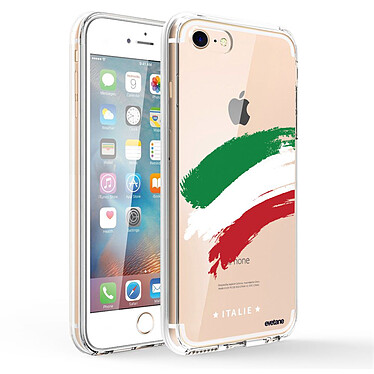 Evetane Coque iPhone 7/8/ iPhone SE 2020 360 intégrale transparente Motif Italie Tendance