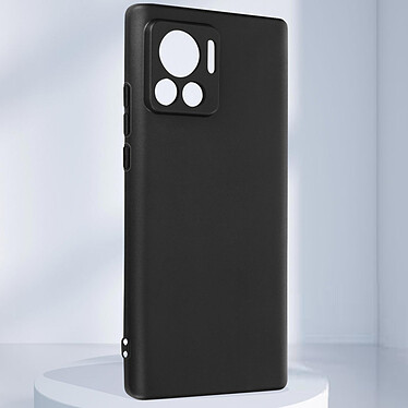 Acheter Avizar Coque pour Motorola Edge 30 Ultra Silicone Soft Touch Finition Mate Anti-trace  noir