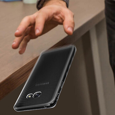 Avizar Coque Samsung Galaxy Xcover 4 / 4s Silicone Souple Ultra-Fin Transparent pas cher