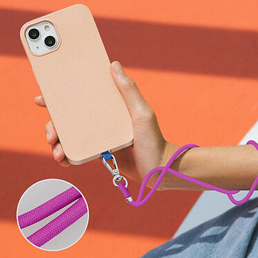 Acheter Avizar Cordon pour Smartphone Universel Coque et Étui Nylon Tressé Réglable 90cm  violet