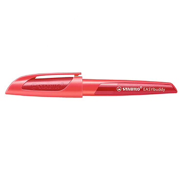 STABILO Stylo plume EASYbuddy pointe moyenne droitiers corail/rouge