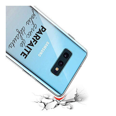Acheter Evetane Coque Samsung Galaxy S10e 360 intégrale transparente Motif Parfaite Avec De Jolis Défauts Tendance