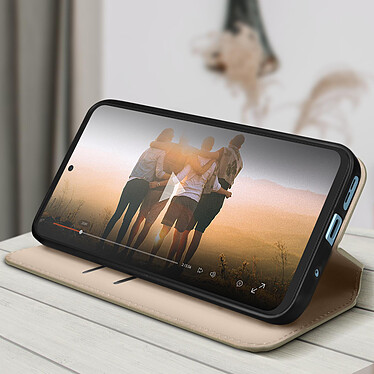 Acheter Avizar Housse pour Xiaomi Redmi Note 12 4G clapet magnétique porte-carte Support vidéo  Or