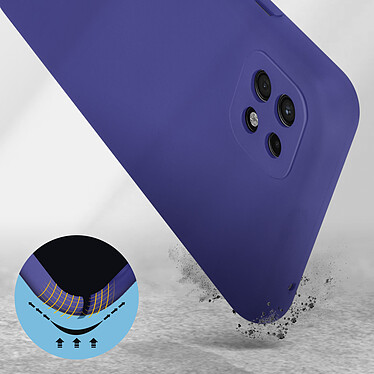 Avis Avizar Coque pour Samsung Galaxy A22 5G Silicone Semi-rigide Finition Soft Touch Fine Violet