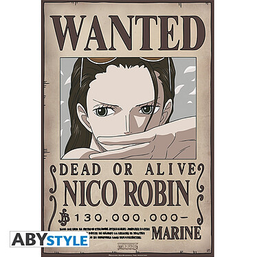 One Piece -  Poster Wanted Robin New (52 X 35 Cm)