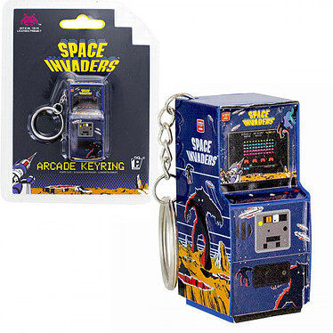 Avis Porte-clés Space Invaders borne arcade