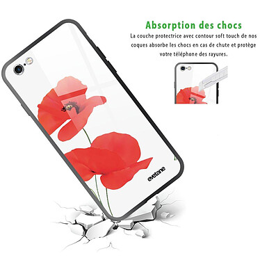 Avis Evetane Coque iPhone 6/6s Coque Soft Touch Glossy Coquelicot Design