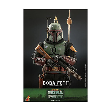 Star Wars : The Book of Boba Fett - Figurine 1/6 Boba Fett 30 cm pas cher