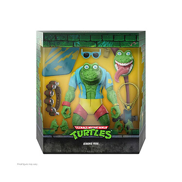 Acheter Les Tortues Ninja - Figurine Ultimates Genghis Frog 18 cm