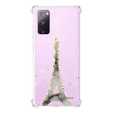 LaCoqueFrançaise Coque Samsung Galaxy S20 FE Silicone antichocs Solides coins renforcés  transparente Motif Illumination de paris