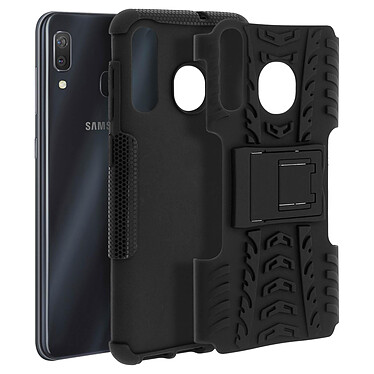 Avizar Coque Noir Hybride pour Samsung Galaxy A50