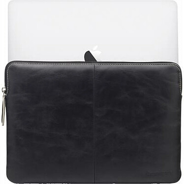 Avis DBRAMANTE1928 Housse pour MacBook 13 Pouces (2016) Édition Rungsted en Cuir Noir