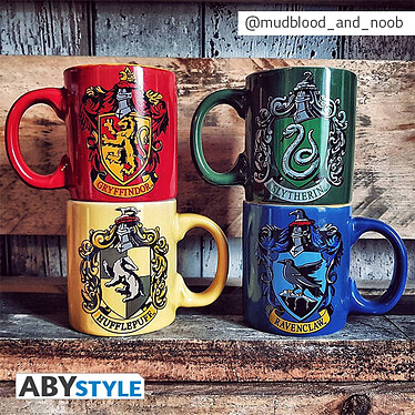 Harry Potter - Set 2 mugs à espresso Serpent. & Pouf pas cher