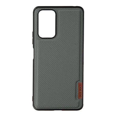 Dux Ducis Coque pour Xiaomi Redmi Note 10 Pro Rigide Dos Tissu Série Fino Gris