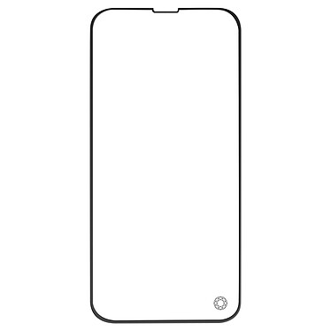Force Glass Verre Trempé pour iPhone 14 Pro Garantie à vie  Contour surélevé Noir