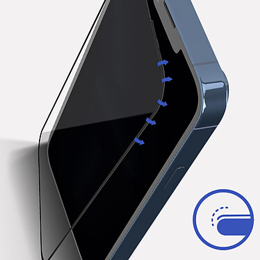 3mk Film pour iPhone 13 Pro Max Verre Flexible 7H Résistant  FlexibleGlass Transparent pas cher
