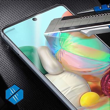 Avizar Film Samsung Galaxy A71 Protection-écran Latex Flexible Transparent pas cher