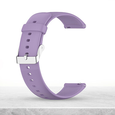 Avizar Bracelet pour Huawei Watch 3 Pro Silicone Souple Violet pas cher