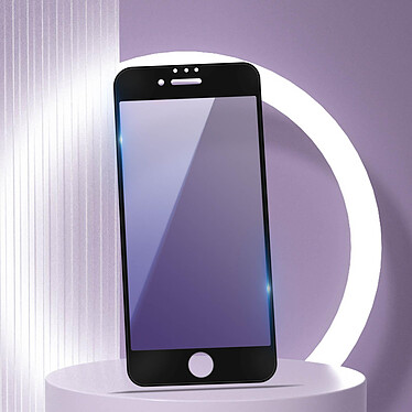 Acheter Avizar Protège écran pour iPhone SE 2020 et SE 2022 Anti-lumière Bleue Noir