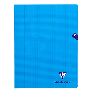 CLAIREFONTAINE Pack 10 Cahiers MIMESYS Piqué Polypro 24 x 32 cm 48 pages 90g Séyès Assortis