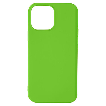 Avizar Coque iPhone 13 Pro Max Silicone Semi-rigide Finition Soft-touch vert