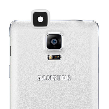 Avizar Lentille de Protection Complete Blanc Pour Caméra Arrière Samsung Galaxy Note 4 pas cher