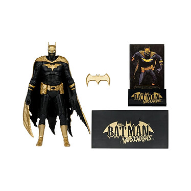 Avis DC Multiverse - Figurine Batman of Earth-22 Infected (Dark Metal) Knightmare Edition (Gold Labe