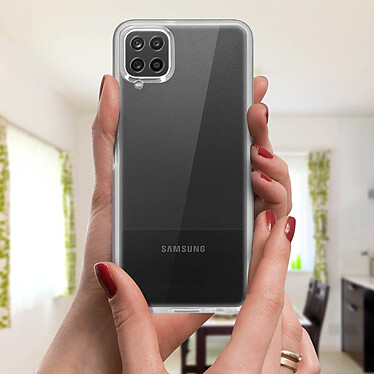 Acheter Avizar Coque Samsung Galaxy A12 Protection Arrière Rigide et Avant Souple transparent