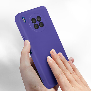 Acheter Avizar Coque Huawei Nova 8i et Honor 50 Lite Silicone Semirigide Soft-touch Fine Violet