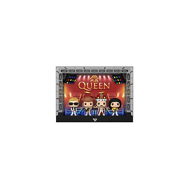 Queen - Pack 4 figurines POP! Deluxe Wembley Stadium