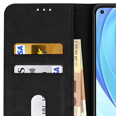 Avizar Étui Xiaomi Mi 11 Lite et 11 Lite 5G NE avec Porte-carte Fonction Support noir pas cher