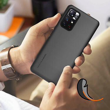 Avis Made for Xiaomi Coque pour Xiaomi Redmi Note 11S 5G Silicone semi-rigide  Noir