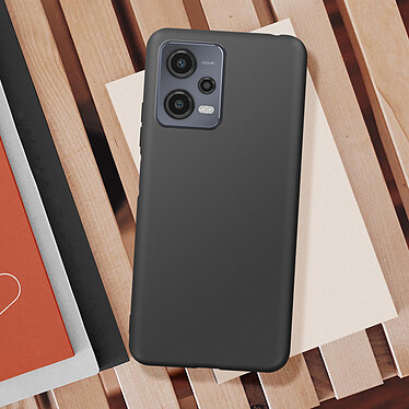 Acheter Avizar Coque pour Xiaomi Redmi Note 12 5G Silicone Gel Flexible Fine et Légère  Noir