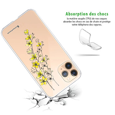 Avis LaCoqueFrançaise Coque iPhone 11 Pro 360 intégrale transparente Motif Fleurs Cerisiers Tendance