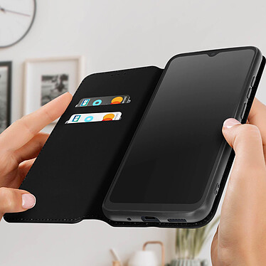 Avis Avizar Housse pour Xiaomi Redmi 12C Clapet Magnétique Porte-carte Support vidéo  Noir