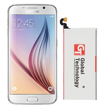 Avis Avizar Batterie Compatible Samsung Galaxy S6 - 2550 mAh - Blanc