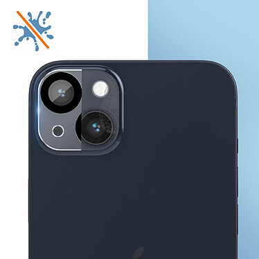 Avizar Film Caméra pour iPhone 14 et 14 Plus Verre Trempé 9H Anti-rayures  Contour Noir pas cher